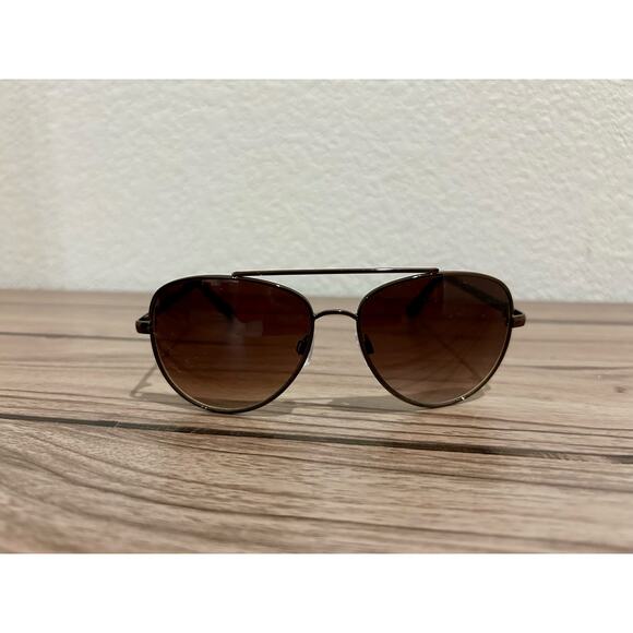 Oscar de la Renta Accessories - O by Oscar De La Renta Brown Aviator Sunglasses Mod-3041 210